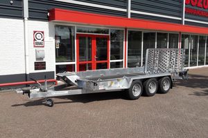 Ifor Williams GH tridem machinetransporter (1)