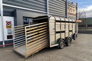 Veetrailer Ifor Williams dubbeldeks 2012 366x178x183 (1)
